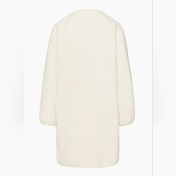 Wilfred Free Sherpa Long Fleece Liner Jacket - Light Birch - M - Picture 15 of 16